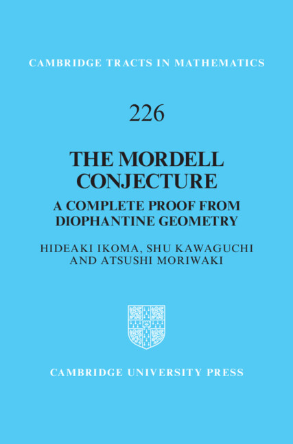 Książka Mordell Conjecture ATSUSHI MORIWAKI
