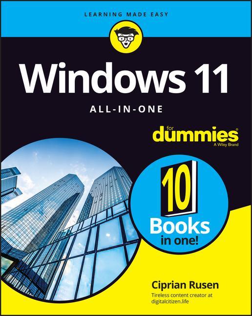 Книга Windows 11 All-in-One For Dummies 