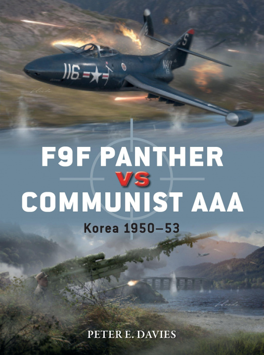 Carte F9F Panther vs Communist AAA Jim Laurier