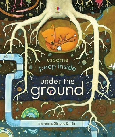 Книга Peep Inside Under the Ground Anna Milbourne