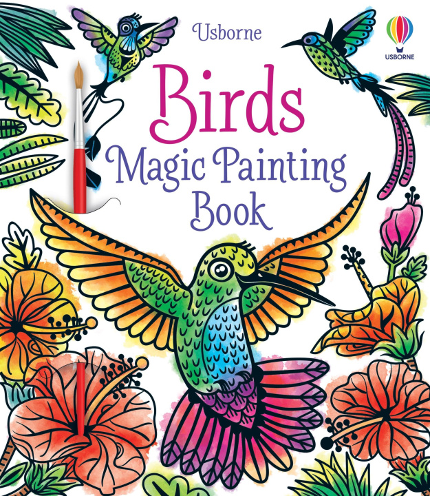 Kniha Birds Magic Painting Book ABIGAIL WHEATLEY