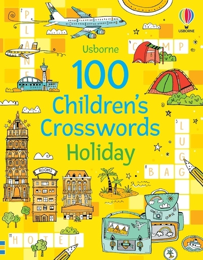 Book 100 Children's Crosswords: Holiday 