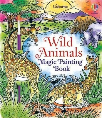 Βιβλίο Wild Animals Magic Painting Book ABIGAIL WHEATLEY