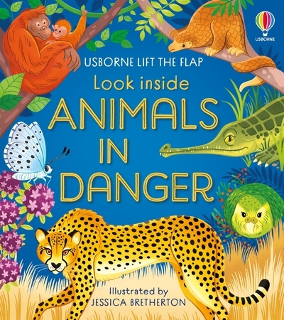 Kniha Look inside Animals in Danger ALICE JAMES