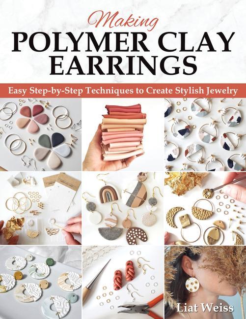 Book Making Polymer Clay Earrings 