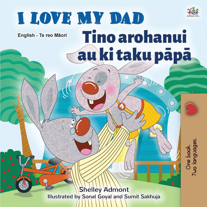 Kniha I Love My Dad (English Maori Bilingual Book for Kids) Kidkiddos Books