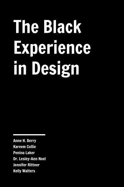 Kniha Black Experience in Design Kareem Collie