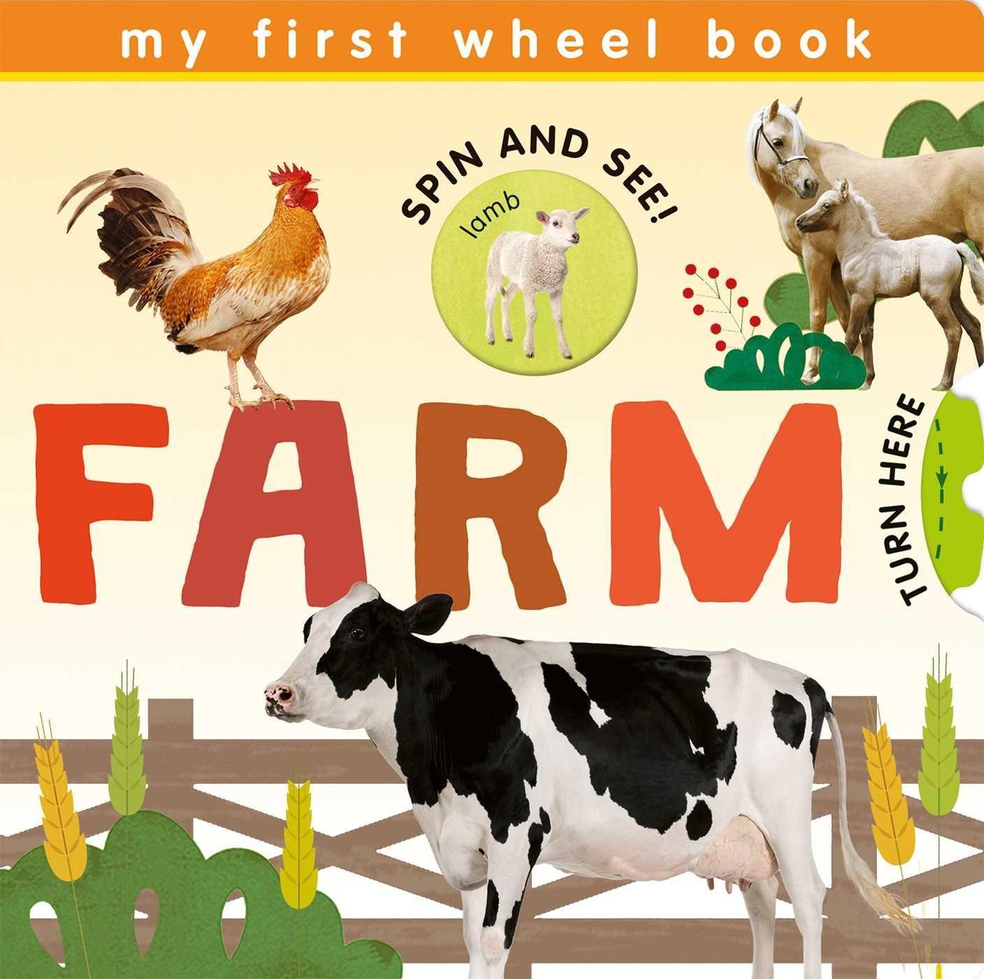 Kniha My First Wheel Books: Farm Fiona Powers