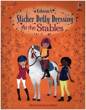 Książka Sticker Dolly Dressing At the Stables LUCY BOWMAN