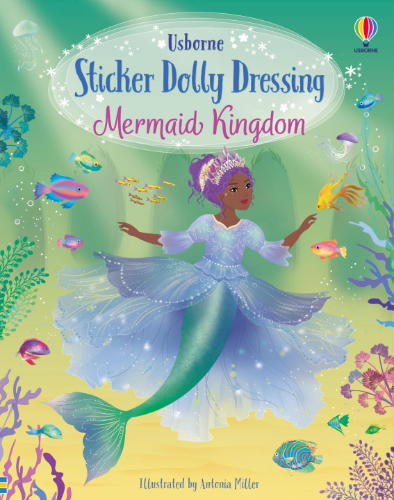 Kniha Sticker Dolly Dressing Mermaid Kingdom Fiona Watt