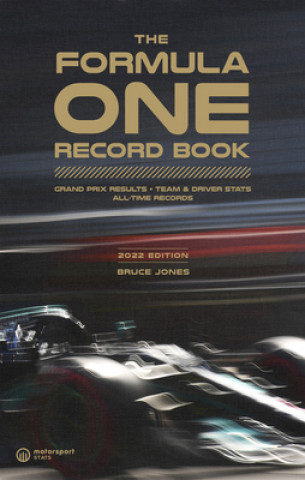 Book Formula One Record Book (2023) BRUCE JONES