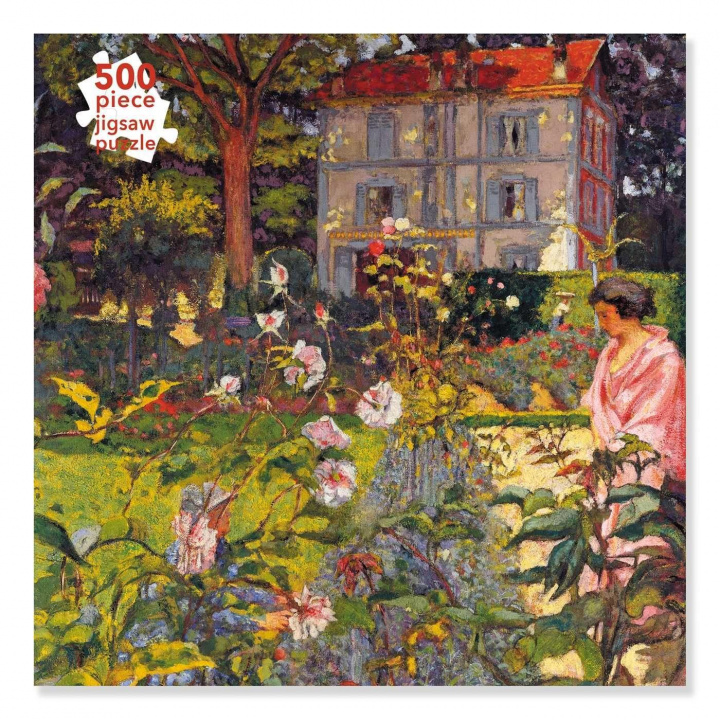 Book Adult Jigsaw Puzzle Edouard Vuillard: Garden at Vaucresson, 1920 (500 pieces) 