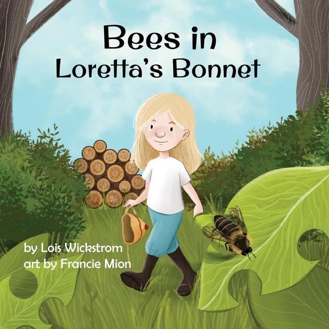 Book Bees in Loretta's Bonnet Lois Wickstrom