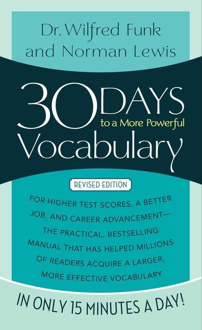 Könyv 30 Days to a More Powerful Vocabulary Wilfred Funk