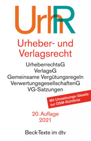 Könyv Urheber- und Verlagsrecht 