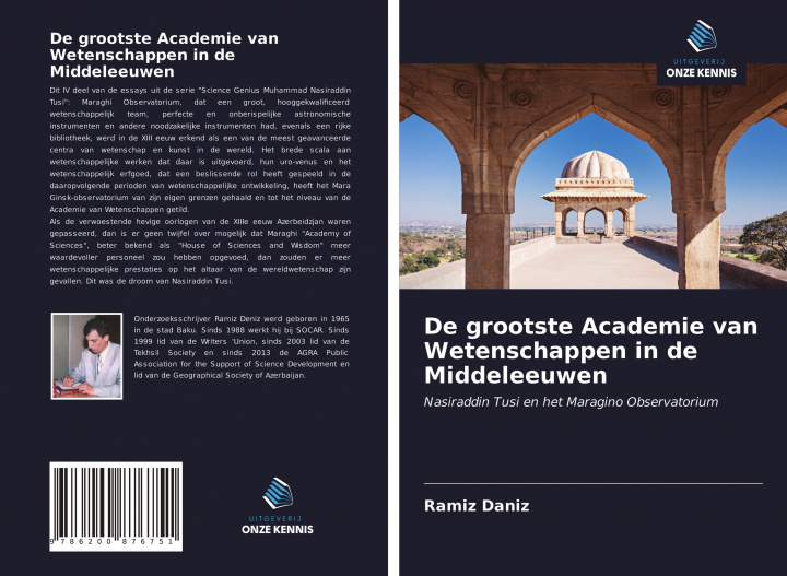 Kniha De grootste Academie van Wetenschappen in de Middeleeuwen Ramiz Daniz