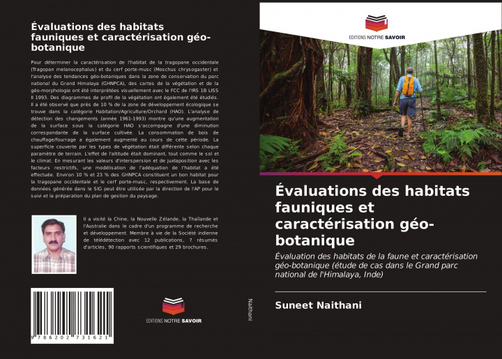 Kniha Evaluations des habitats fauniques et caracterisation geo-botanique 