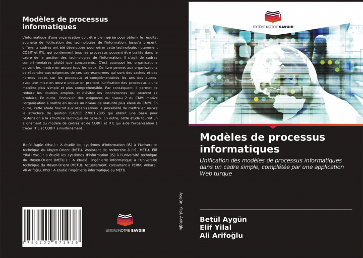 Book Modeles de processus informatiques Elif Yilal