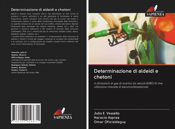 Kniha Determinazione di aldeidi e chetoni Horacio Asprea