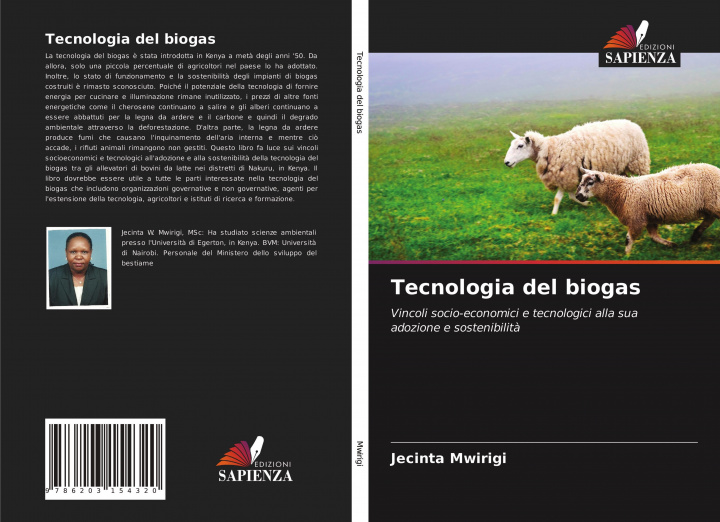 Knjiga Tecnologia del biogas Jecinta Mwirigi