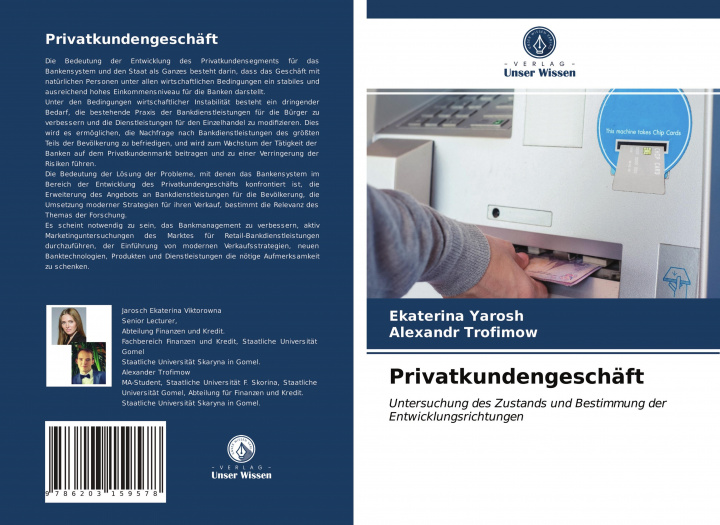 Knjiga Privatkundengeschaft EKATERINA YAROSH