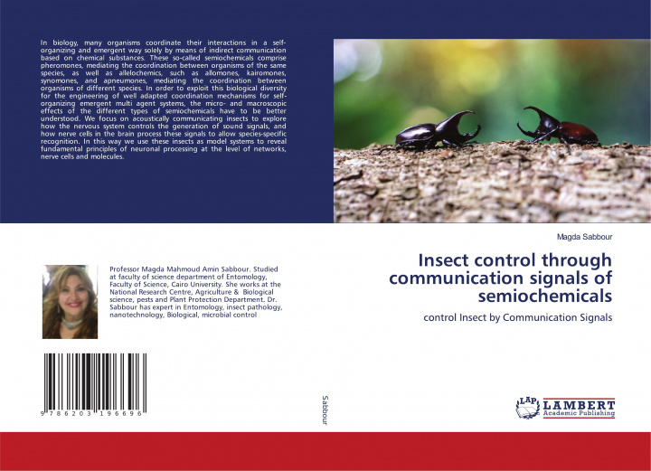 Libro Insect control through communication signals of semiochemicals MAGDA SABBOUR