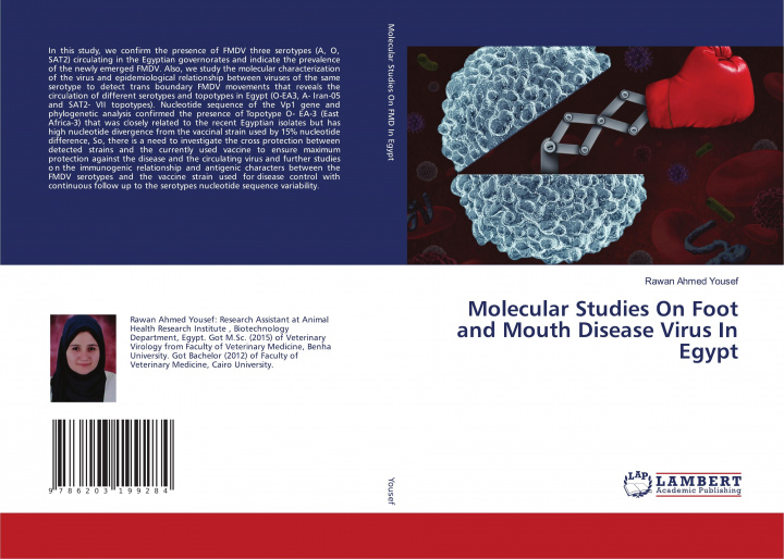 Kniha Molecular Studies On Foot and Mouth Disease Virus In Egypt RAWAN AHMED YOUSEF