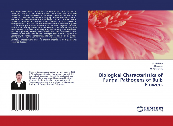 Книга Biological Characteristics of Fungal Pathogens of Bulb Flowers S. MISIROVA