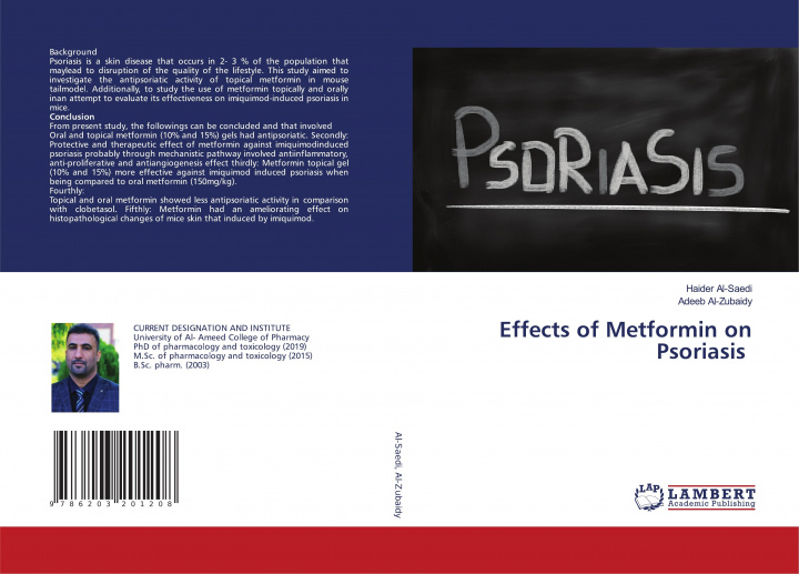 Carte Effects of Metformin on Psoriasis HAIDER AL-SAEDI