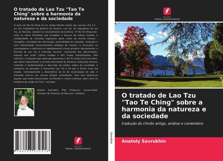 Kniha O tratado de Lao Tzu Tao Te Ching sobre a harmonia da natureza e da sociedade 