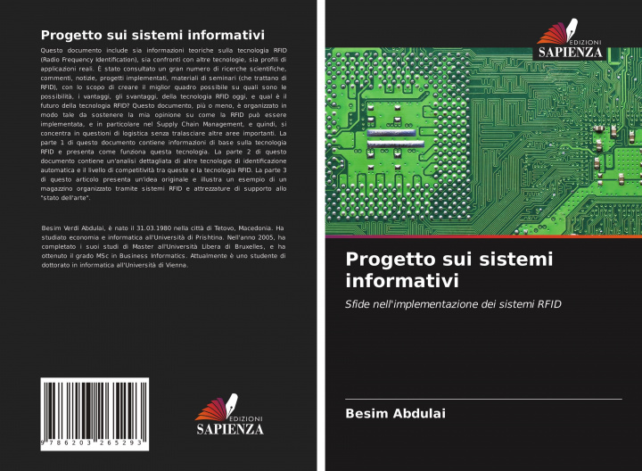 Kniha Progetto sui sistemi informativi 