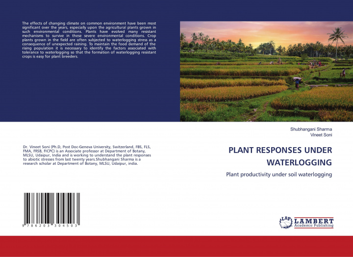 Knjiga Plant Responses Under Waterlogging SHUBHANGANI SHARMA
