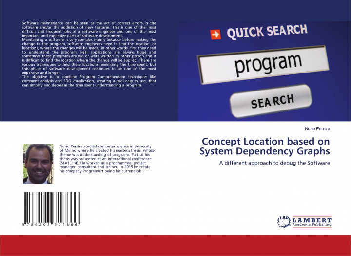 Knjiga Concept Location based on System Dependency Graphs NUNO PEREIRA