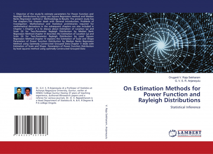 Knjiga On Estimation Methods for Power Function and Rayleigh Distributions OR V. RAJA SEKHARAM