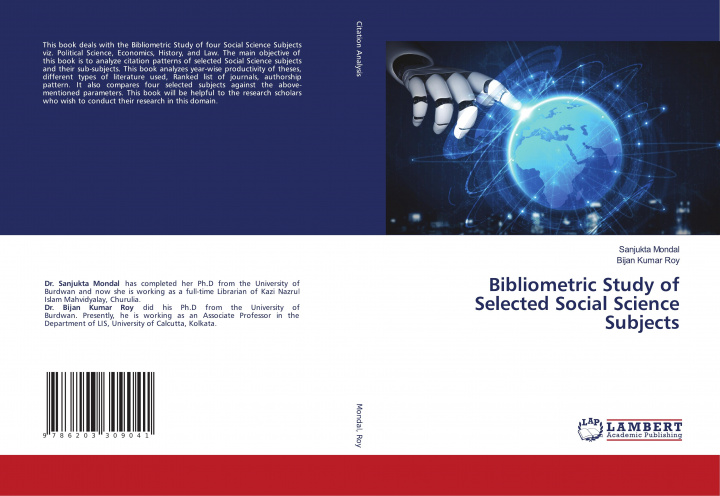 Knjiga Bibliometric Study of Selected Social Science Subjects SANJUKTA MONDAL