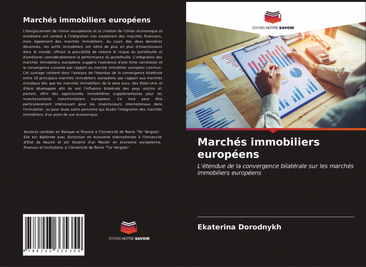 Knjiga Marchés immobiliers européens Ekaterina Dorodnykh