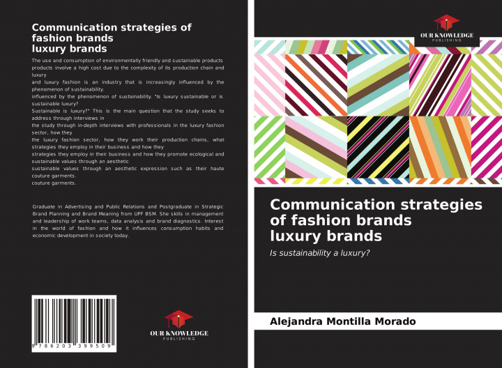 Könyv Communication strategies of fashion brands luxury brands 