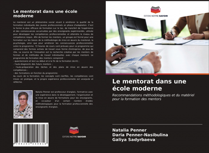 Carte mentorat dans une ecole moderne Daria Penner-Nasibulina