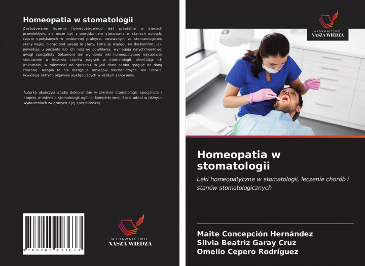 Carte Homeopatia w stomatologii Silvia Beatriz Garay Cruz