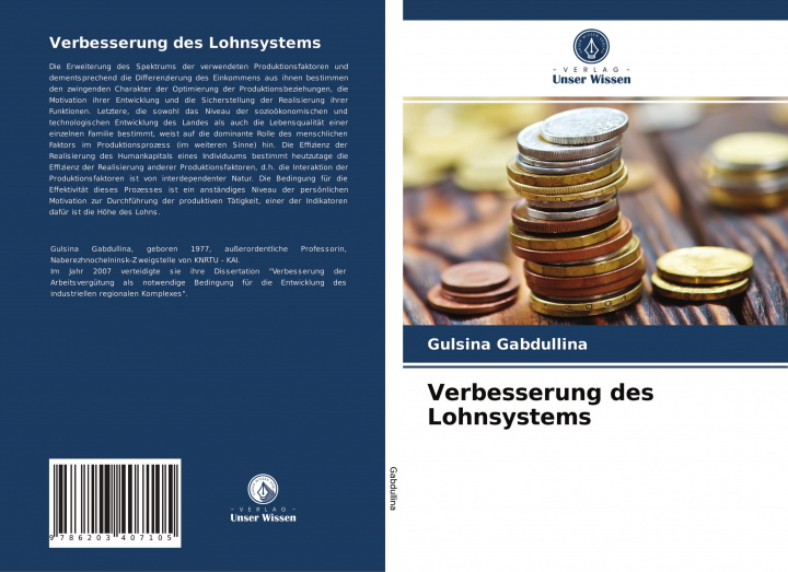 Carte Verbesserung des Lohnsystems GULSINA GABDULLINA