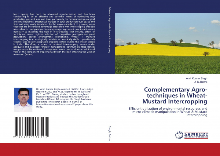 Carte Complementary Agro-techniques in Wheat-Mustard Intercropping AMIT KUMAR SINGH