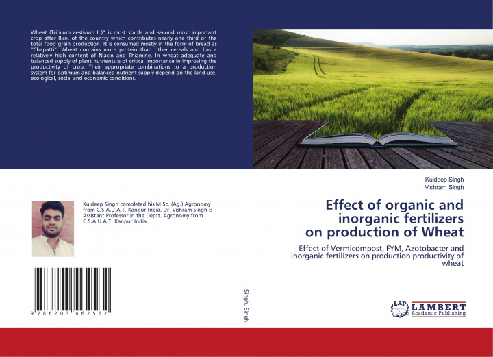 Kniha Effect of organic and inorganic fertilizers on production of Wheat KULDEEP SINGH
