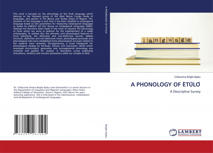 Knjiga Phonology of Ètùló CHIBUN BRIGHT-AJOKU