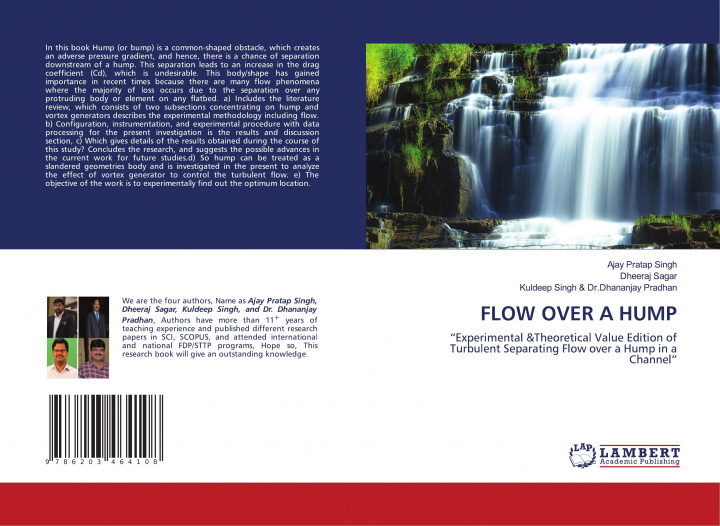 Knjiga Flow Over a Hump AJAY PRATAP SINGH