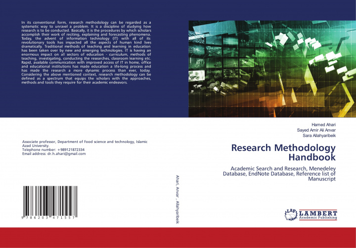 Kniha Research Methodology Handbook HAMED AHARI