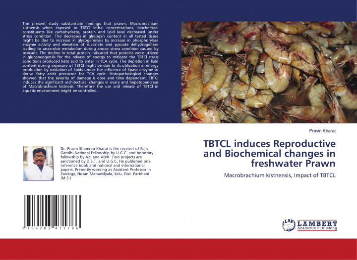 Book TBTCL induces Reproductive and Biochemical changes in freshwater Prawn PRAVIN KHARAT