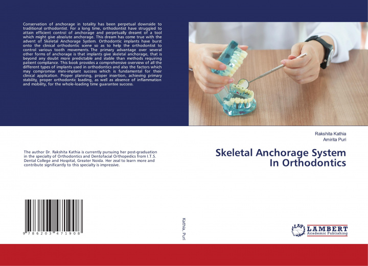 Knjiga Skeletal Anchorage System In Orthodontics RAKSHITA KATHIA