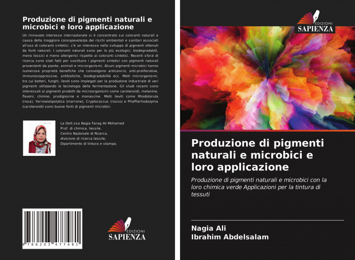 Книга Produzione di pigmenti naturali e microbici e loro applicazione Ibrahim Abdelsalam