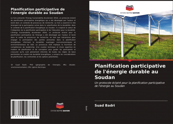 Könyv Planification participative de l'énergie durable au Soudan 