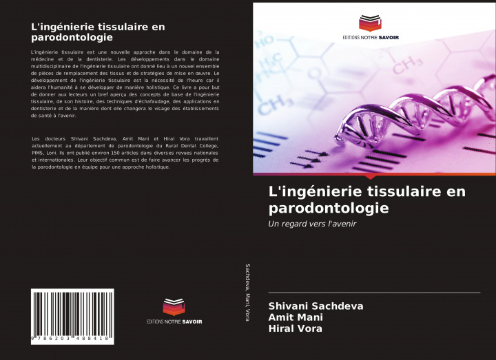 Kniha L'ingenierie tissulaire en parodontologie Amit Mani